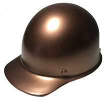 Load image into Gallery viewer, Custom Hard Hat Copper Metallic MSA SkullGard Cap Style