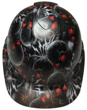 Load image into Gallery viewer, Hard Hat Ridgeline Cap Style Custom Creeper Red Eye