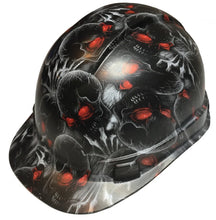 Load image into Gallery viewer, Hard Hat Ridgeline Cap Style Custom Creeper Red Eye