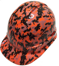 Load image into Gallery viewer, Hard Hat Ridgeline Cap Style Custom Hi Vis Orange Digital Camo
