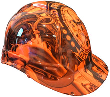 Load image into Gallery viewer, Custom Hard Hat Hi Vis Orange Fantasy Chic Cap Style Ridgeline