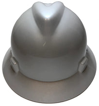 Load image into Gallery viewer, Custom Painted MSA V-Gard Full Brim Pearl White