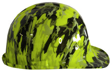 Load image into Gallery viewer, Hard Hat SL Series Cap Style Custom Hydro Dipped Hi Vis Green Camo