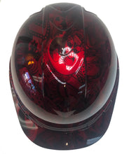 Load image into Gallery viewer, Custom Hydro Dipped Ridgeline Cap Style Red Kandy Gambler