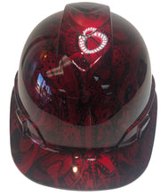 Load image into Gallery viewer, Custom Hydro Dipped Ridgeline Cap Style Red Kandy Gambler