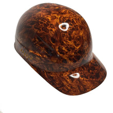 Load image into Gallery viewer, Custom Hydro Dipped Yellow Burlwood Bump Cap