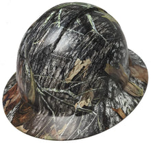 Load image into Gallery viewer, Custom Hydro Dipped Hard Hat Mossy Oak Break Up Full Brim Ridgeline
