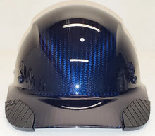 Load image into Gallery viewer, Custom Translucent Blue Lift Dax Carbon Fiber HDCC-17KG Cap Style Hard Hat
