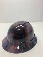 Load image into Gallery viewer, Hydro Dipped Galaxy Lift Briggs HBFC-7G Full Brim Vented Hard Hat
