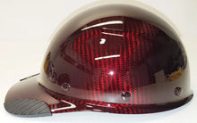 Load image into Gallery viewer, Custom Hydro Dip Translucent Red Carbon Fiber Lift DAX HDCC-17KG Cap Hard Hat