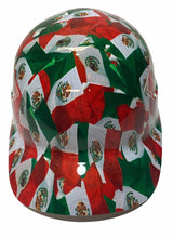Load image into Gallery viewer, Custom Hydro Dipped Mexico Flag Bump Cap