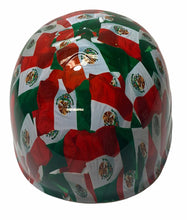 Load image into Gallery viewer, Custom Hydro Dipped Mexico Flag Bump Cap