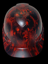 Load image into Gallery viewer, Hard Hat Ridgeline Cap Style Custom Red Red Eye Creeper