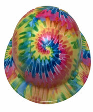 Load image into Gallery viewer, Custom Hydro Dipped Hard Hat Ridgeline Full Brim Custom Light Tie Dye