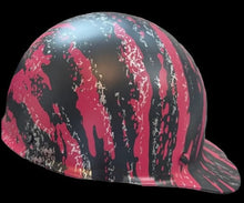 Load image into Gallery viewer, Custom Hard Hat Pink Marble Splash MSA SkullGard Cap Style