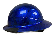 Load image into Gallery viewer, Custom Blue Kandy 100 Dollar Bills Lift DAX Carbon Fiber HDC-15KG Full Brim Hard Hat