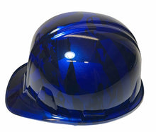 Load image into Gallery viewer, Custom Hard Hat Blue Midnight Flags Hydro Dipped SL Series Cap Style