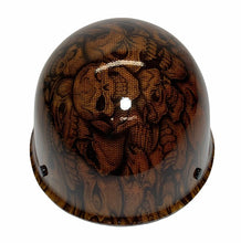 Load image into Gallery viewer, Custom Hard Hat Insanity Skulls MSA SkullGard Cap Style