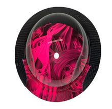 Load image into Gallery viewer, Custom Hydro Dipped Black and Hot Pink Ace of Skulls Lift DAX Fifty 50 Carbon Fiber HDF50C-19OC Full Brim Hard Hat