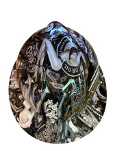 Load image into Gallery viewer, Custom White Naughty Boy Hard Hat MSA V-Gard Full Brim