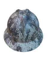 Load image into Gallery viewer, Custom Hard Hat Cool Vanilla STA Prairie Camo Hydro Dipped Full Brim MSA VGard
