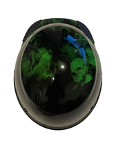 Load image into Gallery viewer, Custom Hydro Dipped Black and Green Lost Souls Lift Fifty 50 Carbon Fiber HDC50C-19OC Cap Style Hard Hat