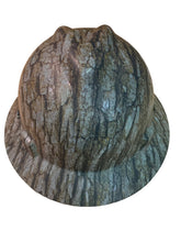 Load image into Gallery viewer, Custom Hard Hat Treebark Camo Hydro Dipped Full Brim MSA VGard