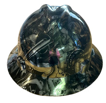 Load image into Gallery viewer, Custom Hard Hat MSA Full Brim Chrome Naughty Boy