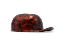 Load image into Gallery viewer, Kandy Orange Beauties & Devils Doughboy Lid Motorcycle Helmet