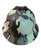 Load image into Gallery viewer, Hydro Dipped Hard Hat MSA Full Brim Kuiu Vias Satin