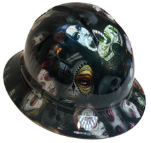 Load image into Gallery viewer, Custom Hydro Dipped Hard Hat Ridgeline Full Brim Day Of The Dead Sugar Skulls