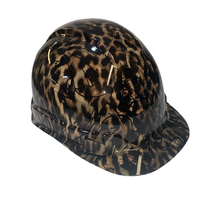 Load image into Gallery viewer, Hydro Dipped Custom Hard Hat Ridgeline Cap Style Cheetah Graffiti