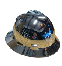 Load image into Gallery viewer, Custom Hydro Dipped Hard Hat MSA Chrome