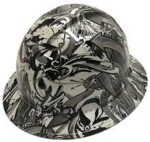 Load image into Gallery viewer, Hydro Dipped Hard Hat Ridgeline Full Brim Custom Pearl Graffiti