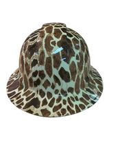 Load image into Gallery viewer, Hard Hat Ridgeline Full Brim Custom Hydro Dipped Giraffe