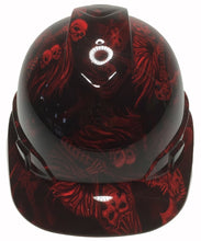 Load image into Gallery viewer, Hydro Dipped Hard Hat Ridgeline Cap Style Custom Red Reaper
