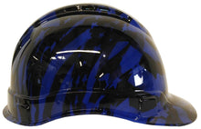 Load image into Gallery viewer, Hydro Dipped Hard Hat Ridgeline Cap Style Custom Dark Blue Midnight Flags