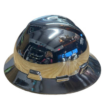 Load image into Gallery viewer, Custom Hydro Dipped Hard Hat MSA Chrome