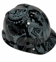 Load image into Gallery viewer, Hydro Dipped MSA Cap Style VGuard Hard Hat Slate Gray Fantasy Chic High Gloss
