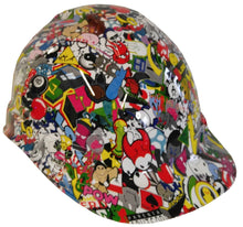 Load image into Gallery viewer, Hydro Dipped Hard Hat Ridgeline Cap Style Custom Sticker Bomb