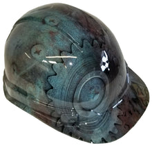 Load image into Gallery viewer, Hydro Dipped Hard Hat Ridgeline Cap Style Custom Steam Punk