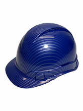 Load image into Gallery viewer, Hard Hat Ridgeline Cap Style Custom Blue Carbon Fiber Vented