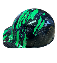 Load image into Gallery viewer, Custom Hydro Dipped Black and Green Marble Splash Lift DAX Fifty 50