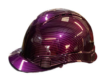 Load image into Gallery viewer, Hydro Dipped Carbon Fiber Kandy Purple Hard Hat Ridgeline Vented Cap Style