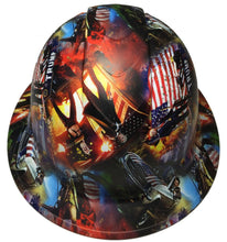 Load image into Gallery viewer, Custom Hydro Dipped Hard Hat Ridgeline Full Brim Trump