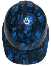 Load image into Gallery viewer, Hydro Dipped Hard Hat Ridgeline Cap Style Custom Light Blue Joker
