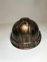 Load image into Gallery viewer, Custom Hydro Dipped Hard Hat Ridgeline Cap Style Copper Metallic No Evil Skulls