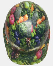 Load image into Gallery viewer, Hydro Dipped Hard Hat Ridgeline Cap Style Custom Veggies