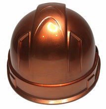 Load image into Gallery viewer, Custom Painted Hard Hat Ridgeline Cap Style Rose Gold