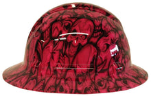 Load image into Gallery viewer, Hydro Dipped Hard Hat Ridgeline Full Brim Custom Pink Insanity Skulls